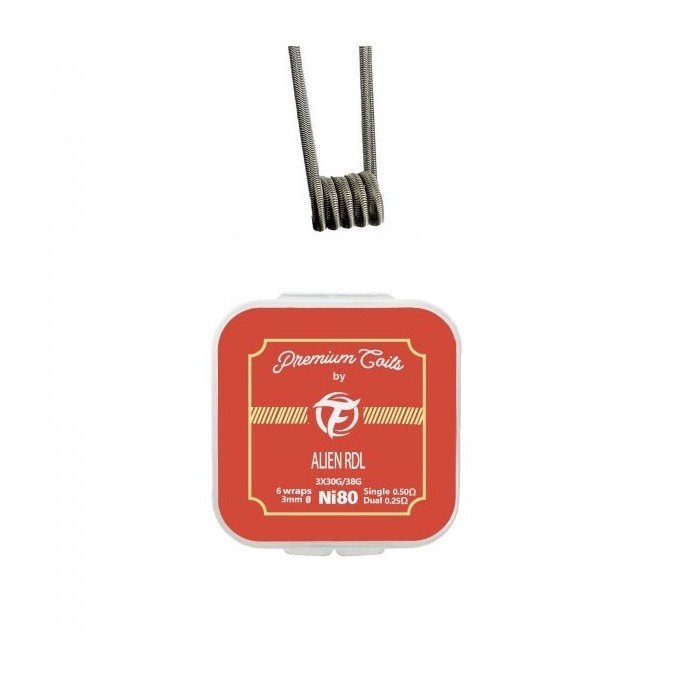 Fumytech grijači 10 kom Alien RDL Ni80 3*30G/38G