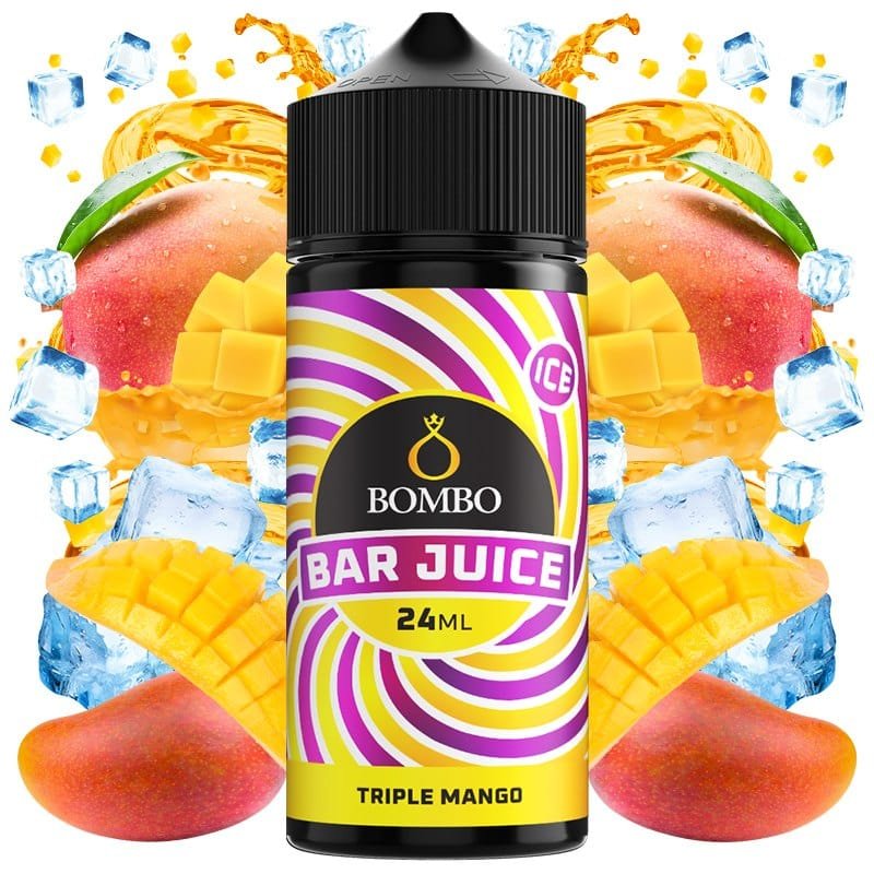 BOMBO BAR JUICE - TRIPLE MANGO 24/120 SHAKE