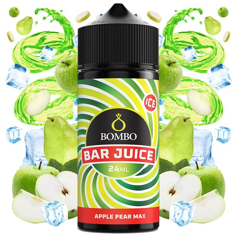 BOMBO BAR JUICE - APPLE PEAR MAX 24/120 SHAKE