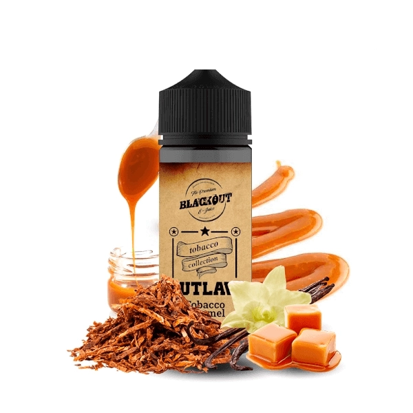 Blackout Outlaw Tobacco Caramel Shot Aroma Longfill 10 ml