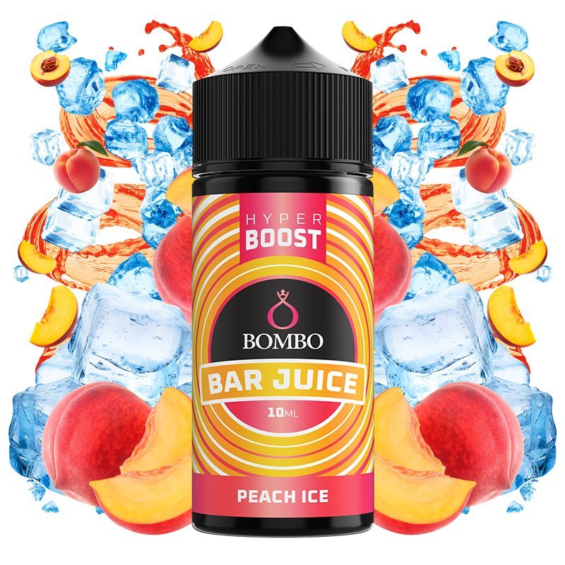 Bombo Bar Juice Hyper Boost Peach Ice 10ml