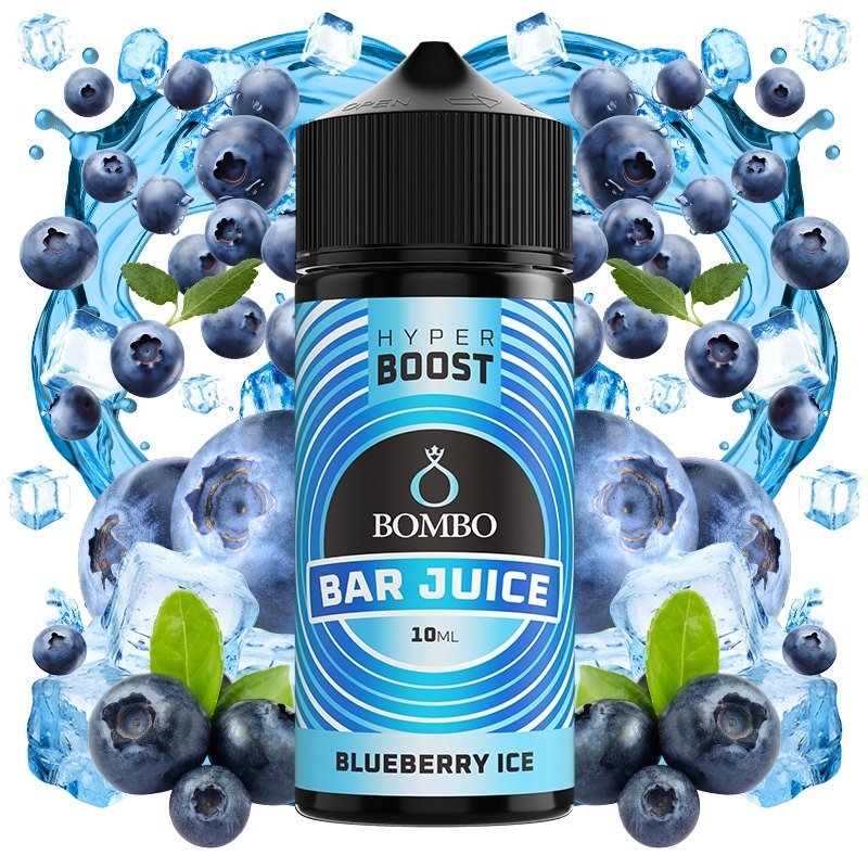 Bombo Bar Juice Hyper Boost Blueberry Ice 10ml