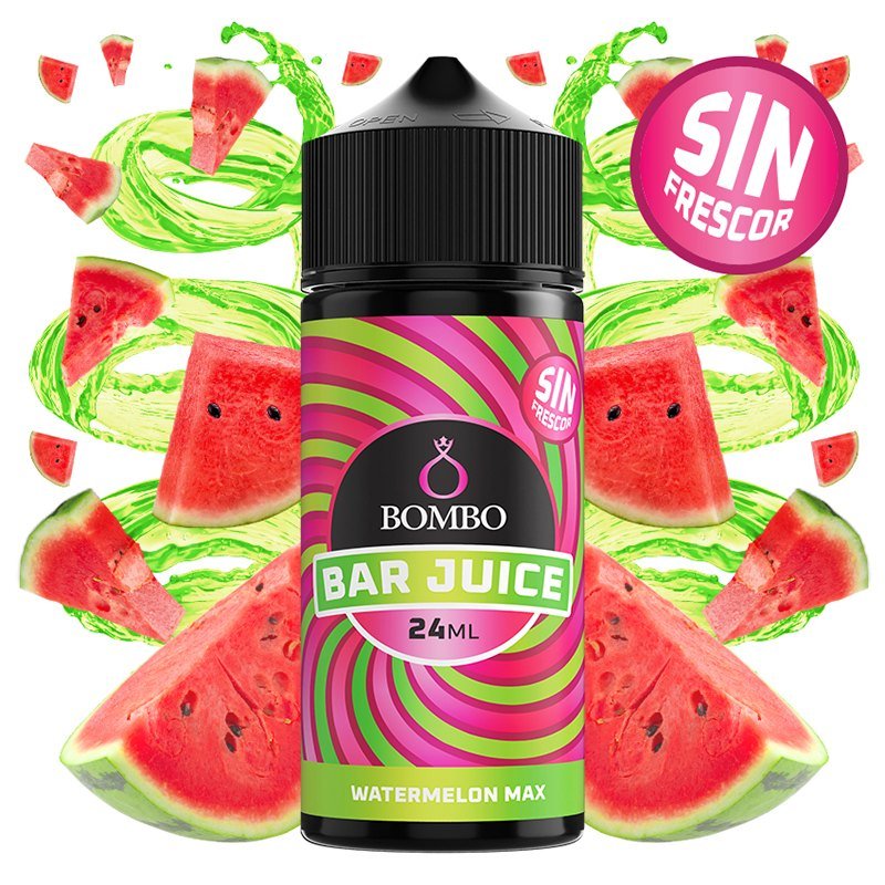 BOMBO BAR JUICE - WATERMELON MAX 24/120 SHAKE