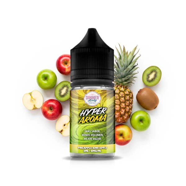 Dinner Lady Hyper 3ml/30ml - Pineapple Kiwi Apple