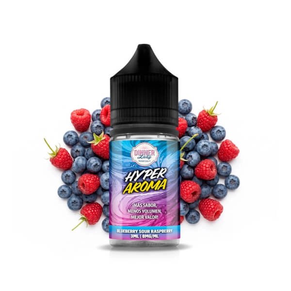 Dinner Lady Hyper 3ml/30ml - Blueberry Sour Raspberry